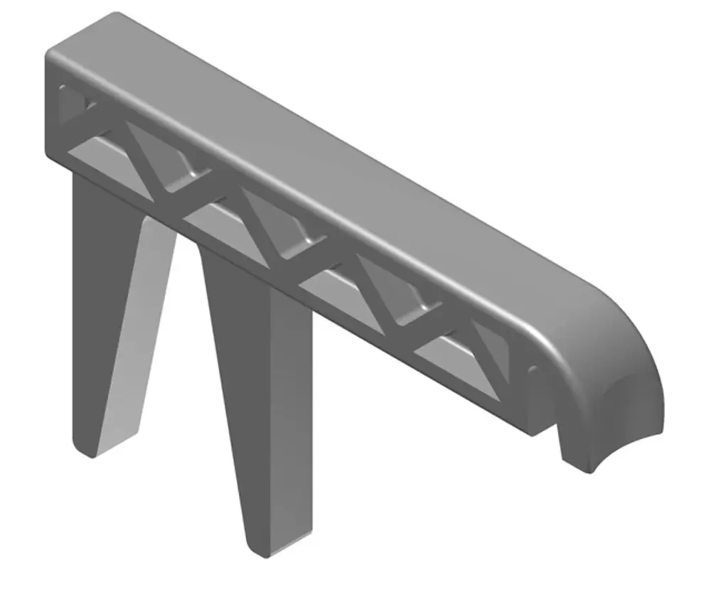 Kermi Abstützung für Standkonsole, Typ 22, ZB01400003